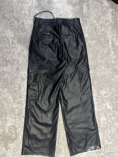 Брюки женские кожзам