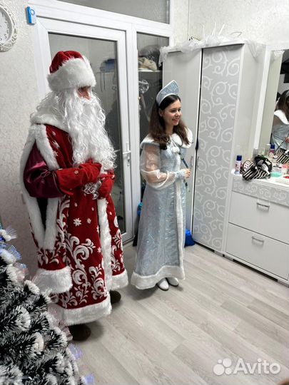 Поздравление Деда Мороза и Снегурочки на дом