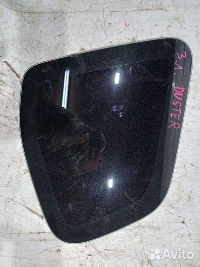 Стекло кузовное заднее левое (Renault Duster)