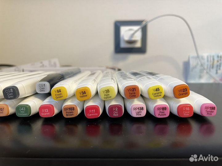 Маркеры для скетчинга one touch brush