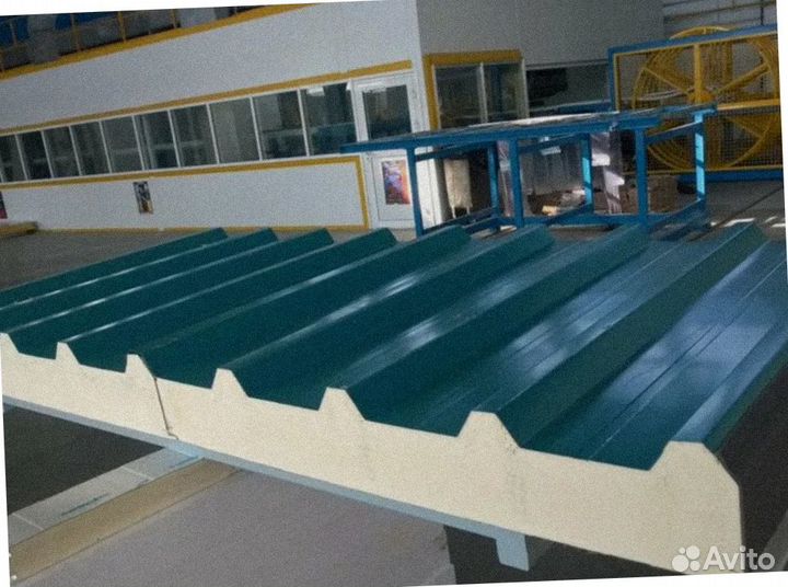 Сэндвич панели для кровли пир от 200 м2