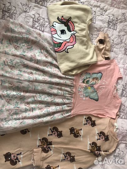 H&m платья и свиншот 134/140