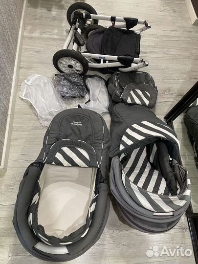 Коляска 2 в 1 adamex podgero
