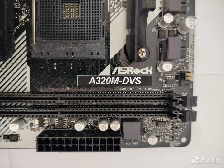 Материнская плата ASRock A320M-DVS AM4