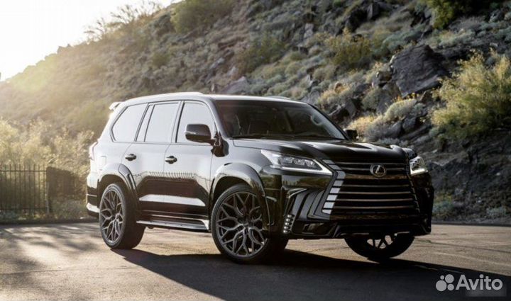 Кованые диски в стиле Vossen для Lexus LX R24