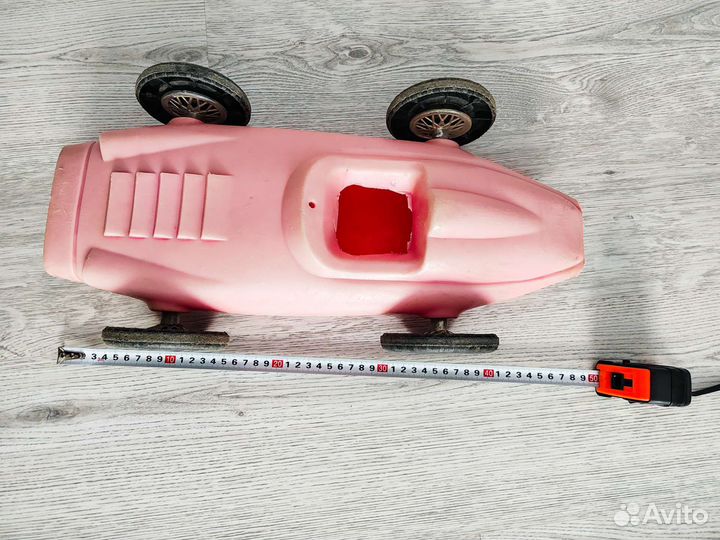 Игрушка гоночный болид СССР