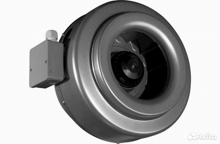 Канальный вентилятор, вентилятор промышленный