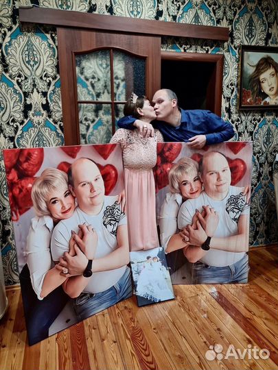 Портрет на холсте по фотографии