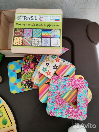 Развивающие игрушки пакетом