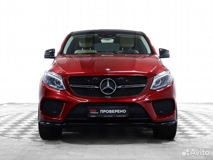 Mercedes-Benz GLE-класс Coupe 3.0 AT, 2015, 95 153 км