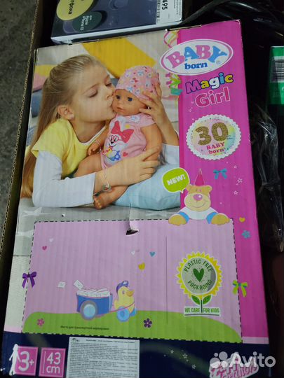 Кукла сильно потертая