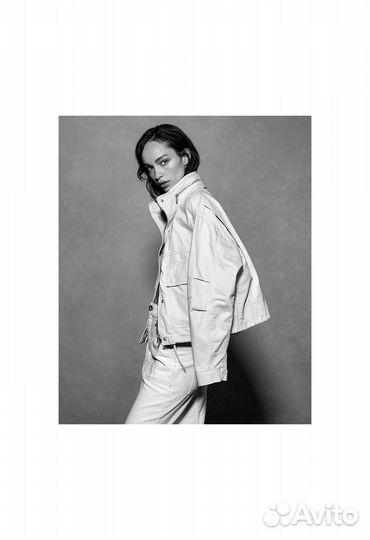 Новая куртка Superdry Bora Cropped Jacket M хлопок