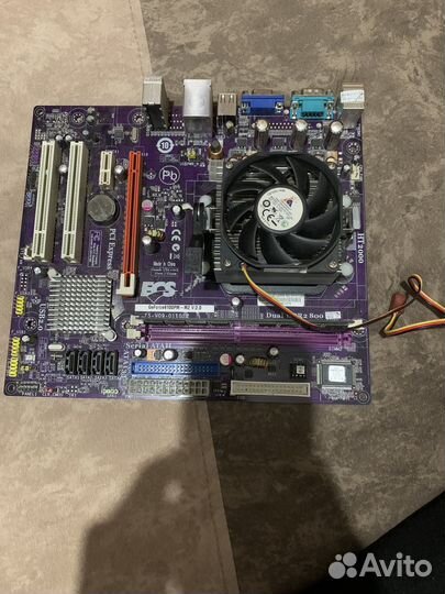 Материнская плата с процесором Процессор - AMD