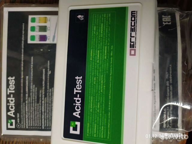 Тест кислотности errecom