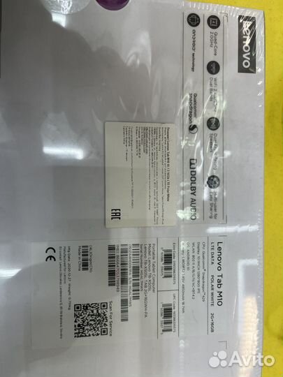 Планшет lenovo tab m10hd