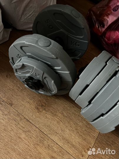 Штанга и гантели