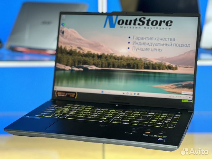 Asus TUF Gaming F17 RTX 4050 i7-12700H 512GB 144Hz