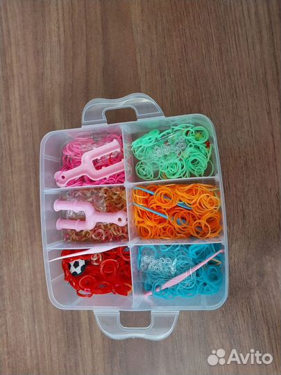 Набор резинок для плетения 10 ярусов