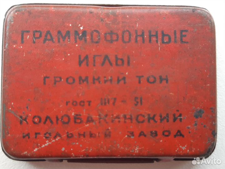 Иглы граммофонные