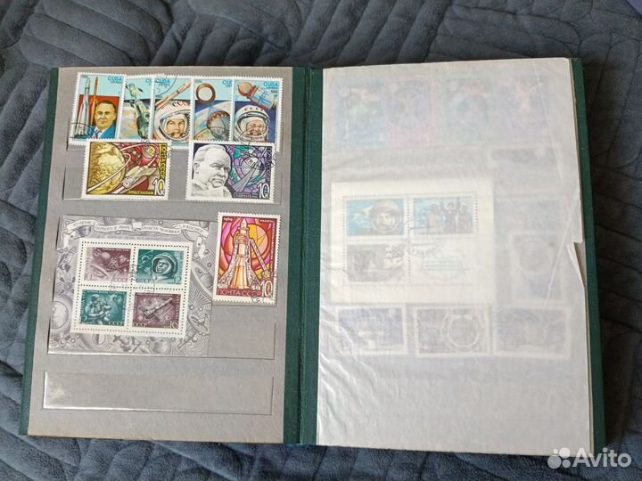 Почтовые марки космос СССР