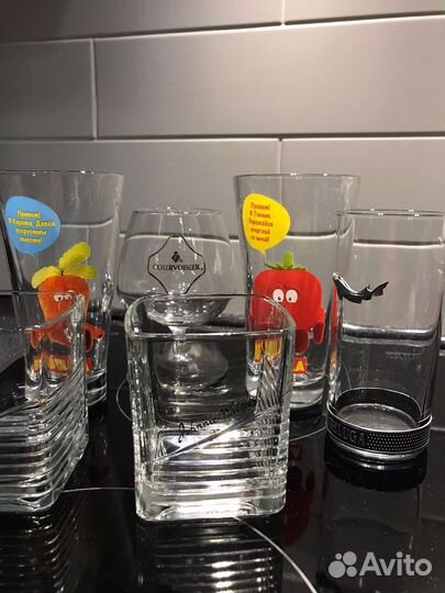 Стаканы, бокалы