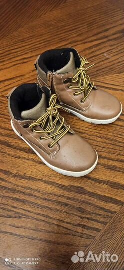 Ботинки демисезонные для мальчика 26 размер