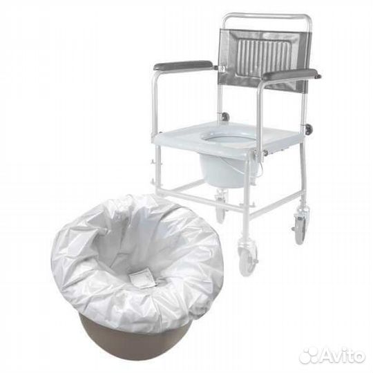 Пакеты одноразовые для кресел-туалетов