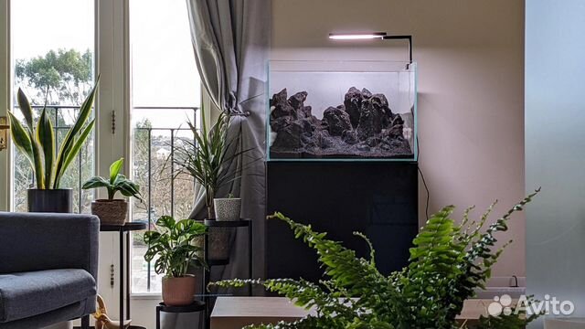 Лава вулканическая для аквариума