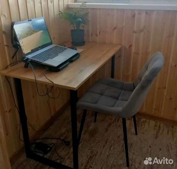 Стол компьютерный лофт