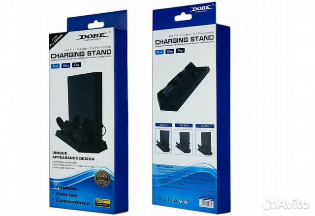 PS 4 подставка (Dobe, TP4-023B) Dobe