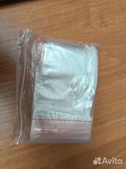 Грипперы (пакет с замком) 70*100 мм, 100 шт