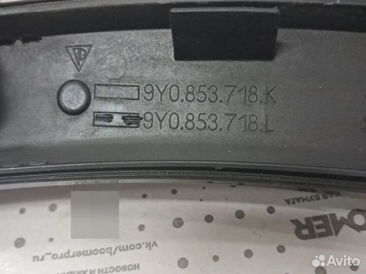 Накладка (расширитель) крыла передняя левая