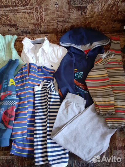 Вещи пакетом на мальчика 92 104