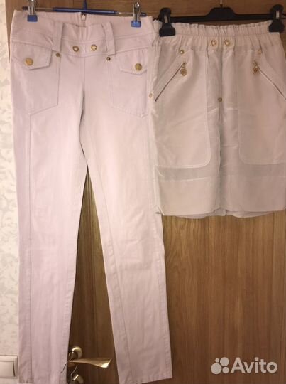 Юбка, брюки и футболка р 42