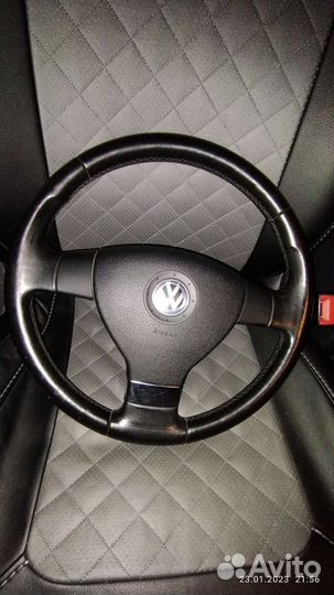 Кожаный руль volkswagen