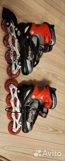 Роликовые коньки детские раздвижные