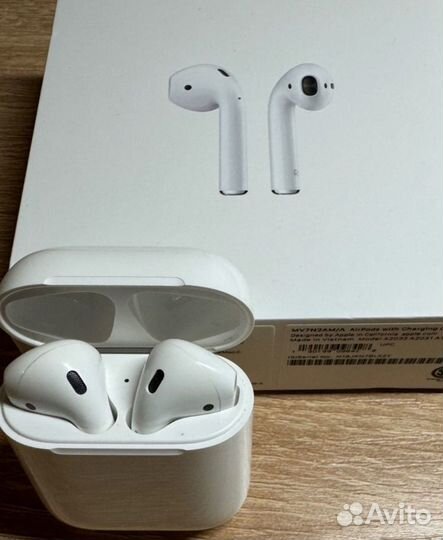 Беспроводные наушники apple airpods 2