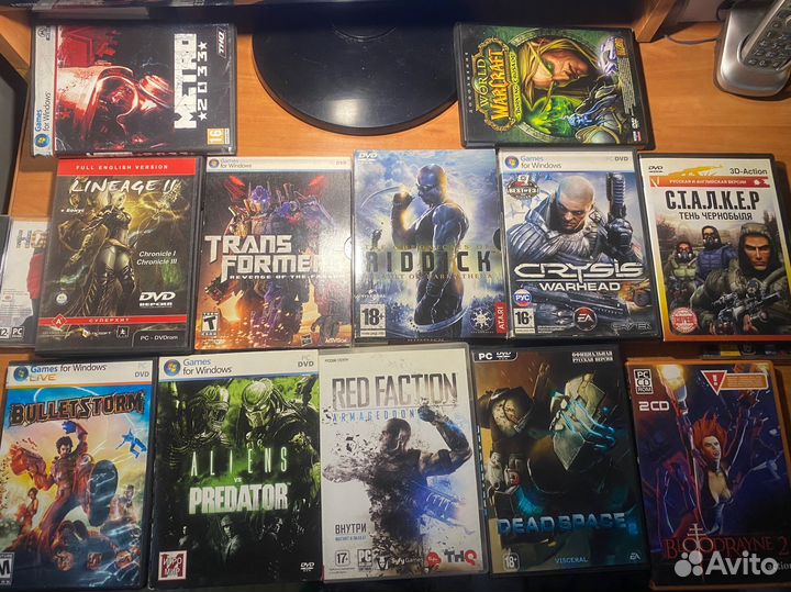 Старые Игры на компьютер диски много (пк pc )