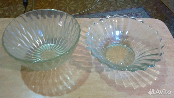 Яркие СССР салатницы и конфетницы