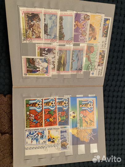 Почтовые марки 1979-1980 альбом