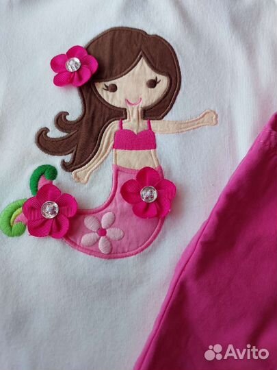 Комплект Gymboree русалка р.5