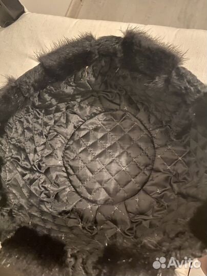 Женская зимняя шапка папаха размер 58-59