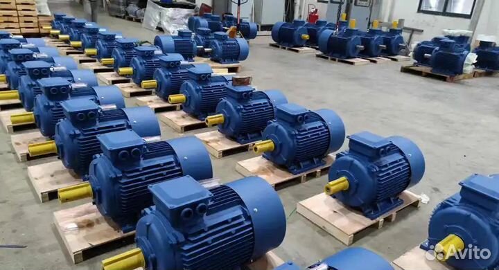 Электродвигатели с тормозом новые