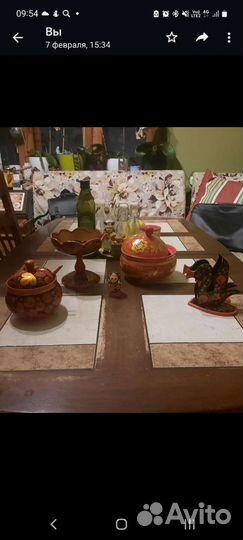 Сахарница хохлома