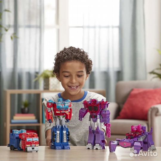Игрушка Трансформеры Кибервселенная Оптимус Прайм