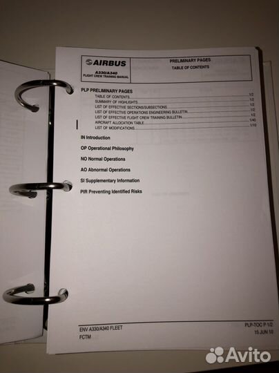 Fctm fcom Airbus A330/340 Manual