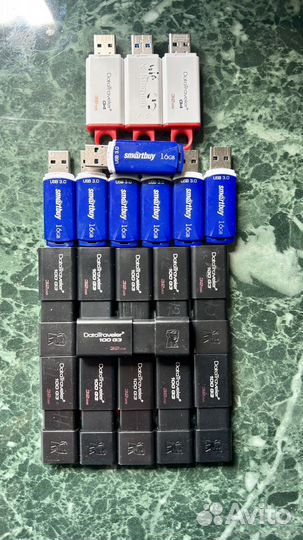 Usb флешки 3.0 32gb-14шт 16-7шт