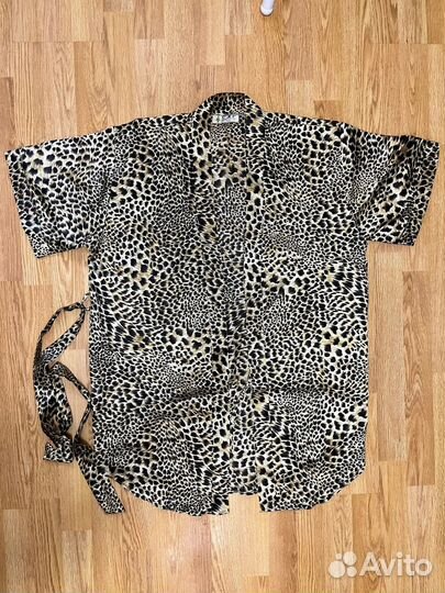 Халат атласный женский