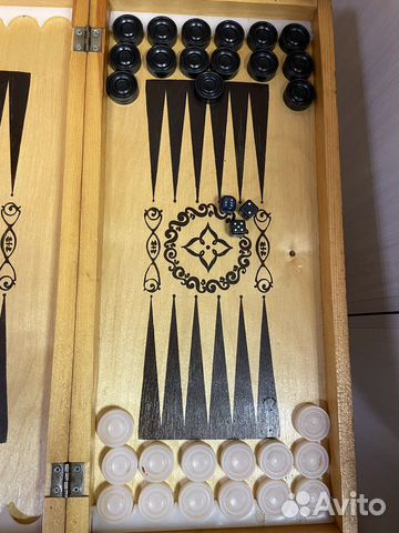 Нарды деревянные большие