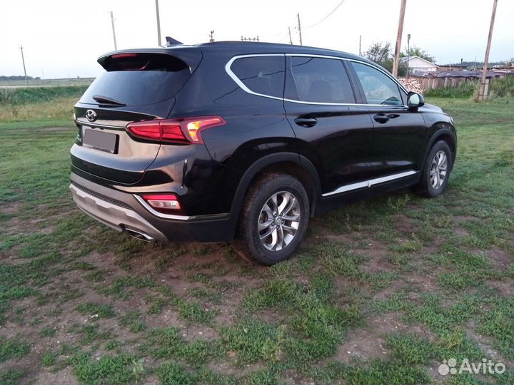 Hyundai Santa Fe 2.4 AT, 2019, 130 000 км